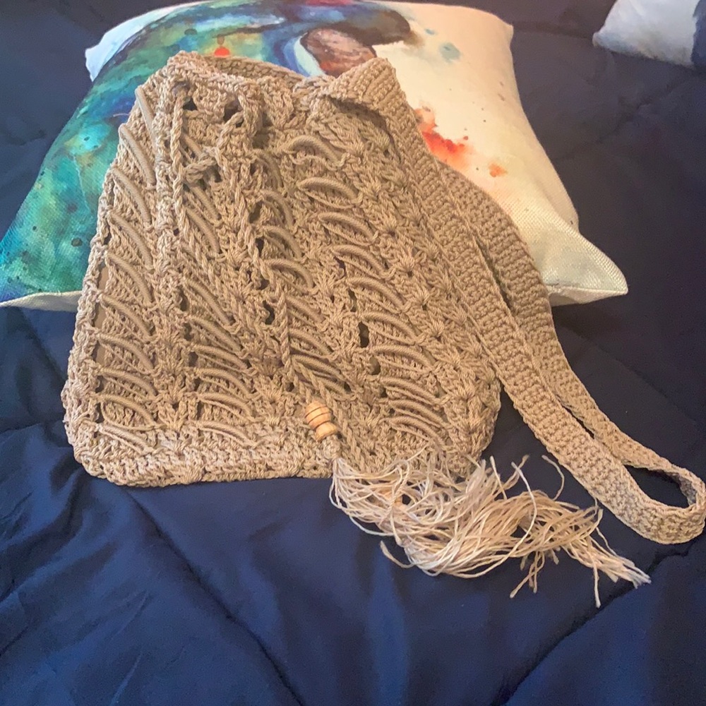 Crocheted bag
